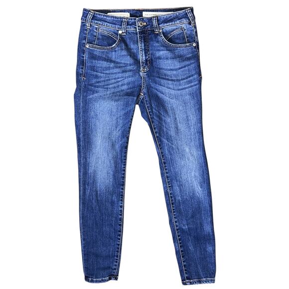 Anthropologie Pilcro and the Letterpress High-Rise Denim Leggings 28X27 - Picture 1 of 9